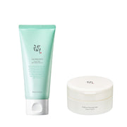 Beauty of Joseon Green Plum Refreshing Cleanser Gel (100ml) + Radiance Cleansing Balm (100ml) – Korean Skincare Duo for Gentle Exfoliation, Deep Cleansing & Hydration