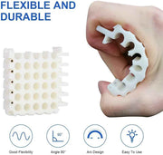 Cable Bundler Organizing Tool, Ethernet Network Cable Dresser Organizer, 5 * 5 Holes, Perfect Cable Management Tool for Cat5, Cat5e, Cat6/Cat6a, Cat7/8