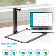 IRIScan Desk 7 PRO Scanner Document Camera a3 Scanner: 4K UltraHD|18MP|600dpi|visualizer|Library Scanner|Portable Scanner|Book Scanner|AI Curve Flattening|Finger Hiding|Win Mac