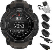 Garmin Instinct 3 GPS Smartwatch 50mm (AMOLED Black) | Outdoor, Multisport, Activity Tracker with GPS