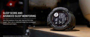 Garmin Instinct 2X Solar Tactical Edition GPS Smartwatch – Coyote Tan, Rugged Outdoor Smartwatch with Solar Charging & Tactical Features