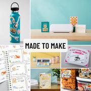 Cricut Joy Xtra Machine with Printable Sticker Paper and Card Kit - Sticker Making Set with Die Cutting Machine, DIY Greeting Cards with Pens and Envelopes