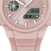 Lacoste LC33 Women’s Analog-Digital Watch – Pink, TR90 Case, Silicone Strap – Sporty Contemporary Premium Timepiece, 40mm