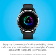 Garmin D2 Air X10 Aviator Smartwatch – GPS Pilot Watch with Health & Connectivity Features, Black