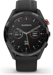 Garmin Approach S62 Premium Golf GPS Watch – Virtual Caddie, 1.46” AMOLED Display, Heart Rate & Pulse Ox Monitoring, Black