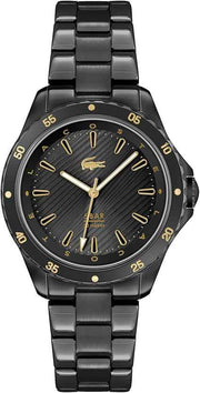 Lacoste Santorini Women’s Quartz Watch – 36mm Stainless Steel Case, Elegant Fashion Timepiece