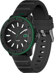 Lacoste.12.12 Scuba Men’s Quartz Watch – 43mm Diver-Inspired Case, Silicone Strap, 10ATM Water Resistance, Modern Sporty Design