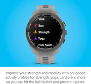 Garmin Approach S70 42mm Premium GPS Golf Watch – Powder Gray