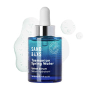 Sand & Sky Tasmanian Spring Water Hydrating Serum – Dual Hyaluronic Acid + Probiotics for Dry & Sensitive Skin, 1 fl oz