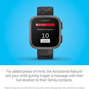 Garmin Bounce™ Kids Smartwatch with GPS – 2-Way Text & Voice Messaging, Location Tracking, Parental Controls – Black Camo