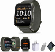 Garmin Venu X1 GPS Smartwatch – 2” AMOLED, Sapphire Lens, Fitness & Wellness Tracking, Moss/Titanium