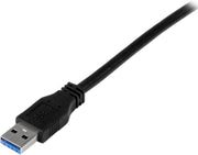 StarTech.com 1m 3 ft Certified SuperSpeed USB 3.0 A to B Cable Cord - USB 3 Cable - 1x USB 3.0 A (M), 1x USB 3.0 B (M) - 1 meter, Black (USB3CAB1M)