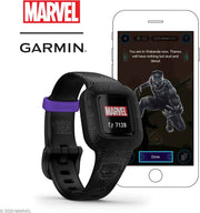 Garmin vívofit jr. 3 Kids Fitness Tracker – Marvel Black Panther, Swim-Friendly, 1-Year Battery, Pedometer & Sleep Tracking