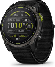 Garmin Enduro™ 3 Solar Sapphire – 51mm Ultraperformance GPS Smartwatch, Carbon Gray DLC Titanium, Extreme Battery Life, Mapping, LED Flashlight