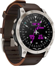 Garmin D2 Mach 1 Aviator Smartwatch – GPS Moving Map, Aviation Weather & Health Tracking]