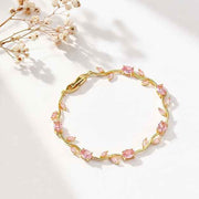 Golden Tulip Bracelet for Women Stylish