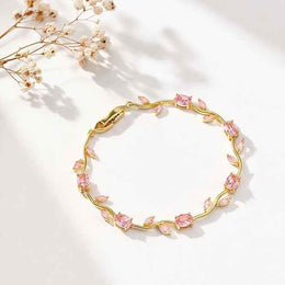Golden Tulip Bracelet for Women Stylish