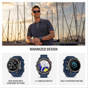 Garmin quatix 8 Marine GPS Smartwatch – 47mm AMOLED Display with Chartplotter & Health Features