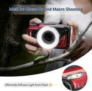 JJC FD-1 Flash Diffuser for Olympus Tough TG-7 TG-6 TG-5 TG-4 TG-3 TG-2 TG-1, Replaces Olympus FD-1 for Underwater Macro Photography