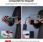 SMALLRIG SSD Magnetic Phone Mount Bracket SSD Holder with Magsafe, 45-70mm（1.77''-2.76'' Wide Clamping, 1/4