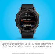 Garmin Enduro™ 2 Ultra-Performance GPS Smartwatch – Solar Charging, Long Battery Life, Preloaded Maps, Advanced Training & Adventure Features