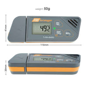 USB Temperature Data Logger Recorder for Temperature Humidity and Atmospheric Pressure, IP65 Waterproof Temperature Logger with PDF and CSV Reports High Accuracy