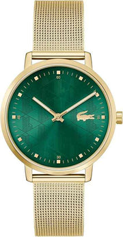 Lacoste Crocorigin Women’s Quartz Watch – Stainless Steel Fashion Wristwatch, 3 ATM Water Resistant, Slim & Elegant Design