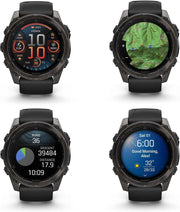 Garmin Fenix 8 51MM AMOLED GPS Smartwatch | Premium Multisport, Fitness & Health, Carbon Gray Titanium