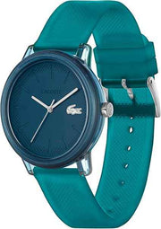Lacoste 12.12 Men’s Quartz Watch – Sporty Fashion Timepiece with TR90 Case, Silicone Strap & Mineral Crystal