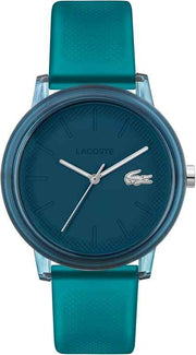 Lacoste 12.12 Men’s Quartz Watch – Sporty Fashion Timepiece with TR90 Case, Silicone Strap & Mineral Crystal