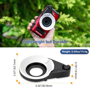 JJC FD-1 Flash Diffuser for Olympus Tough TG-7 TG-6 TG-5 TG-4 TG-3 TG-2 TG-1, Replaces Olympus FD-1 for Underwater Macro Photography