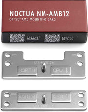 Noctua NM-AMB12, Offset AMD AM5 Mounting Bars for Improved Cooling Performance (Silver)