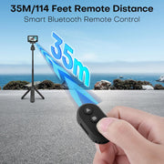 REYGEAK Bluetooth Remote Controller for DJI Osmo 360/Action 6/5 Pro/4,Wireless Remote Controller with Wrist Strap,114FT Range Action Camera Accessories