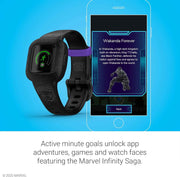 Garmin vívofit jr. 3 Kids Fitness Tracker – Marvel Black Panther, Swim-Friendly, 1-Year Battery, Pedometer & Sleep Tracking