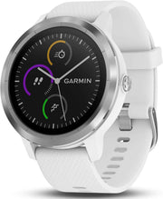 Garmin Vivoactive 3 GPS Smartwatch (White/Silver) | Contactless Payments, Built-In Sports Apps, Bluetooth Connectivity