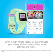 Garmin vivofit jr. 3 Fitness Tracker for Kids – Swim-Friendly, Up to 1-Year Battery Life, Disney The Little Mermaid