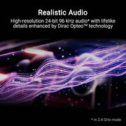 ASUS ROG Cetra True Wireless SpeedNova Gaming Earbuds – Dual-Mode (BT, 2.4GHz), Dirac Opteo, Bone-Conduction AI Mic, Adaptive ANC, 46Hr Battery, for PC, PS5, PS4, Switch, Mobile, ROG Ally/X - White