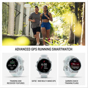 Garmin Forerunner 570 GPS Running & Triathlon Smartwatch – AMOLED Display, Training & Recovery Insights, 42mm Cloud Blue
