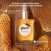 Gisou Honey Infused Hair Oil – Hydrating, Frizz-Control Treatment with Mirsalehi Honey