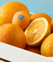 eos Valencia Orange Blue Moon Lip Balm – 100% Natural Hydration with Shea Butter and Citrus Oils