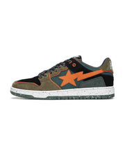 BAPE SK8 STA #1 M2 Low-Top Sneakers – Dual-Leather with Iconic STA Logo
