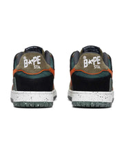 BAPE SK8 STA #1 M2 Low-Top Sneakers – Dual-Leather with Iconic STA Logo