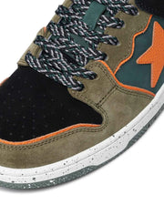 BAPE SK8 STA #1 M2 Low-Top Sneakers – Dual-Leather with Iconic STA Logo