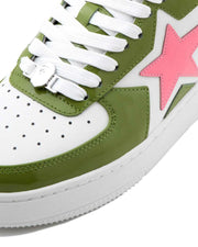 BAPE STA ICON #2 M2 Low-Top Sneakers – Light Olive Green
