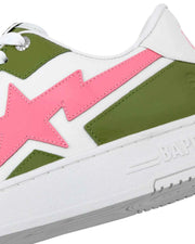BAPE STA ICON #2 M2 Low-Top Sneakers – Light Olive Green