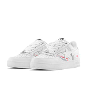 BAPE STA Shark #2 M2 Low-Top Sneakers – Premium Leather, Iconic Shark Design
