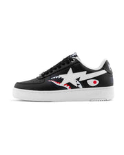 BAPE STA Shark #2 M2 Low-Top Sneakers – Premium Leather, Iconic Shark Design