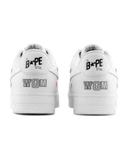 BAPE STA Shark #2 M2 Low-Top Sneakers – Premium Leather, Iconic Shark Design