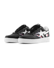 BAPE STA Shark #2 M2 Low-Top Sneakers – Premium Leather, Iconic Shark Design