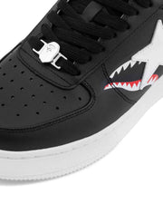 BAPE STA Shark #2 M2 Low-Top Sneakers – Premium Leather, Iconic Shark Design